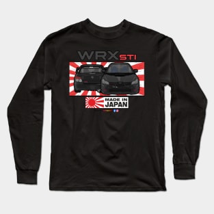 WRX STI IMPREZA Black Long Sleeve T-Shirt